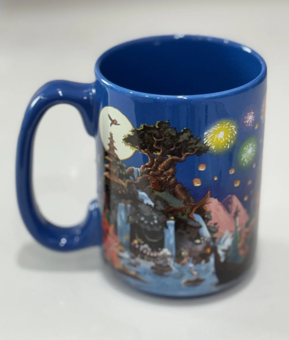 Authentic Disney Parks WDW Orlando 4 Parks Nighttime Spectaculars Coffee Mug Cup